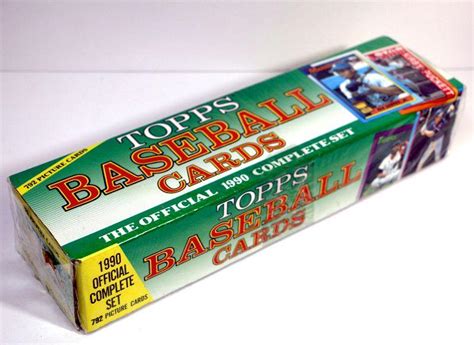 topps 1990 baseball complete set value